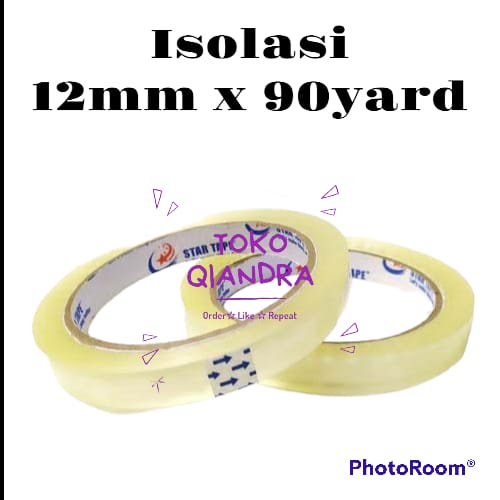 ISOLASI SELOTIP 24mm x 90yard