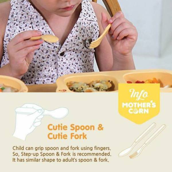 Motherscorn mother's corn CUTIE FORK SET / GARPU BAYI / GARPU / ALAT MAKAN