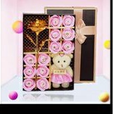 Kado Kotak Bunga Mawar Boneka Hadiah Valentine Gift Ultah Ibu Istri Pacar Ulang Tahun Kekasih Rose Box Flower Buket Bunga