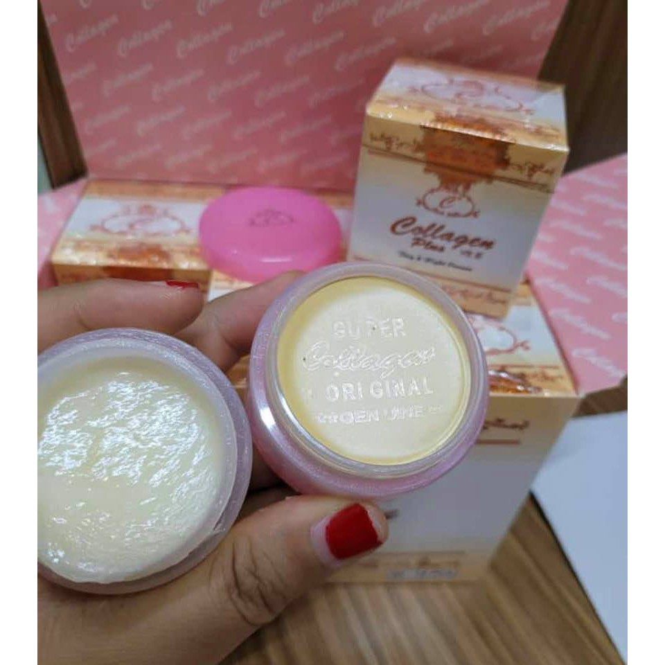 1 Buah Cream Siang Dan Malam Collagen Plus Vit E Cream Super Shopee Indonesia