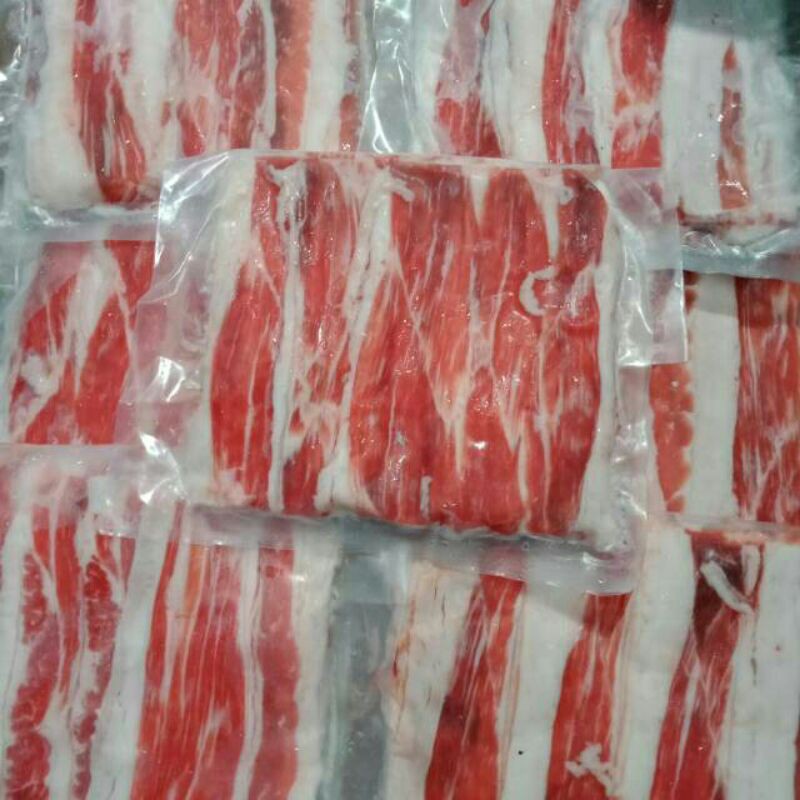 

daging beef slice yoshinoya iris tipis yosinoya 250gr halal
