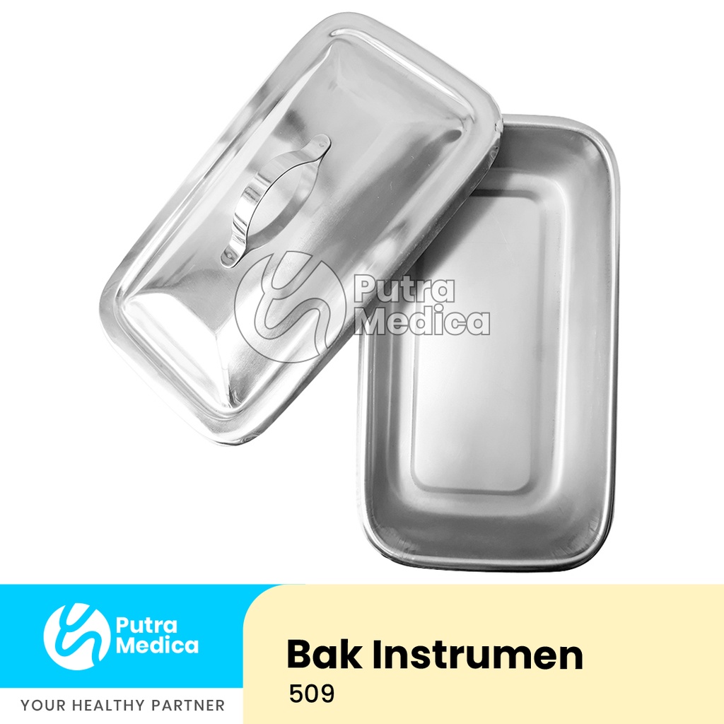 Bak Instrumen Medis 509 / Tempat Penyimpanan Peralatan Bedah Operasi / Instrument Medis