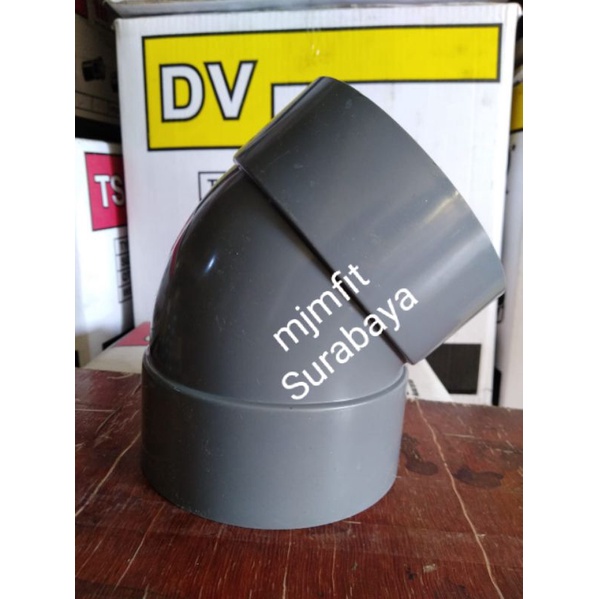 Knee 45°- 4"'DVtebal-SUPRALON