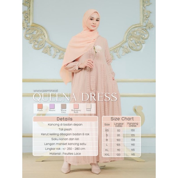 Queena Dress by Jasmine Lidiahadiwinoto (1-5)
