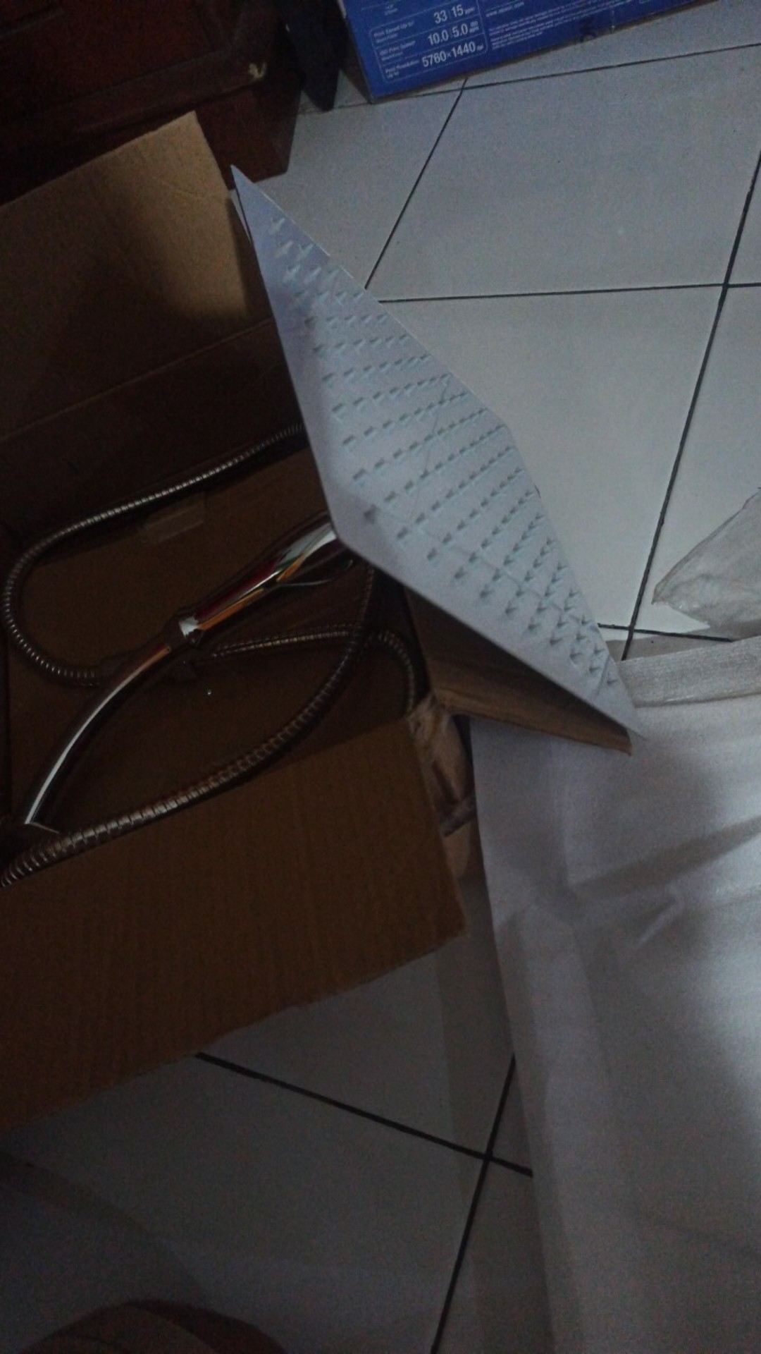 Skepala Sower Kamar Mandi | Shower Head Bentuk Kotak 10 Inch