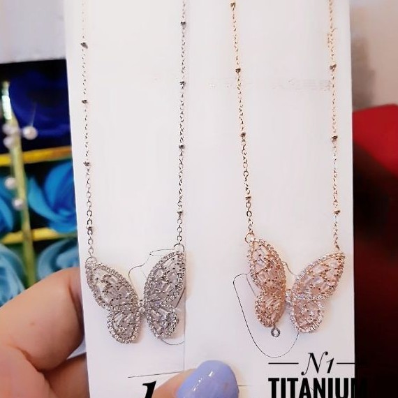 Titanium kalung wanita 1386