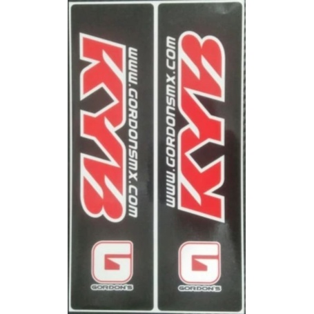 stiker kyb gordon sticker cutting kyb gordons premium reflektif