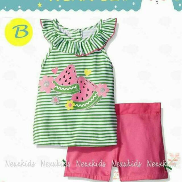 Grosir setelan anak import Nexxkids