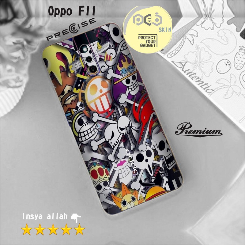 Garskin HP Oppo F11 PRO Motif logo  - Free custom Motif