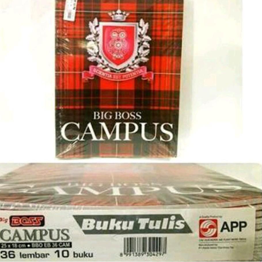 

PROMO Buku Tulis Big Boss/Campus 36 lembar (Harga 1 pack = 10 buku) 2997