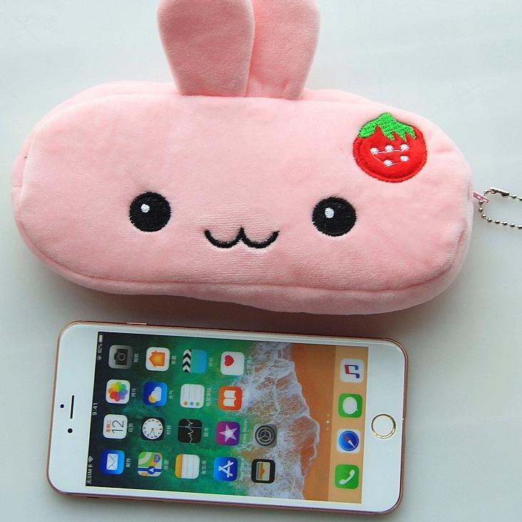 

[EV122] MOGYMOGY HL0119 Tempat Penyimpanan Pensil Dan Make Up Pouch Kosmetik Karakter Lucu Bahan Kain Murah [td -244]