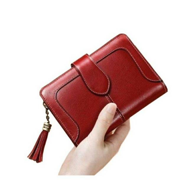 DOMPET WANITA LIDAH 3/4 - Dompet lipat wanita