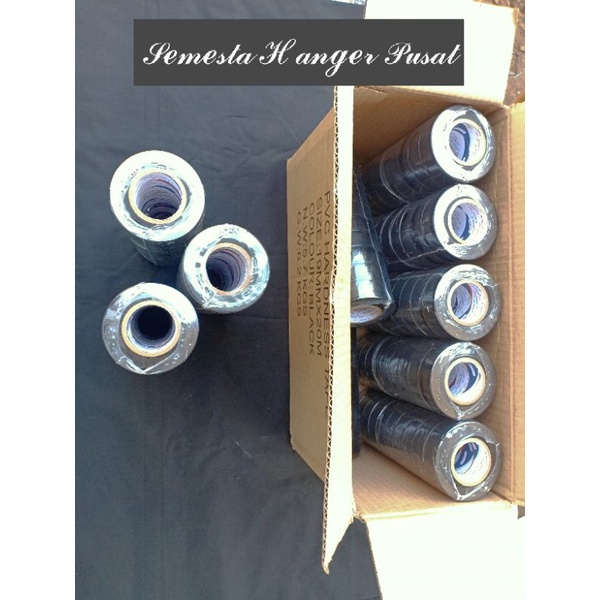 

Isolasi/Lakban kabel listrik warna hitam dijual per 1 pcs