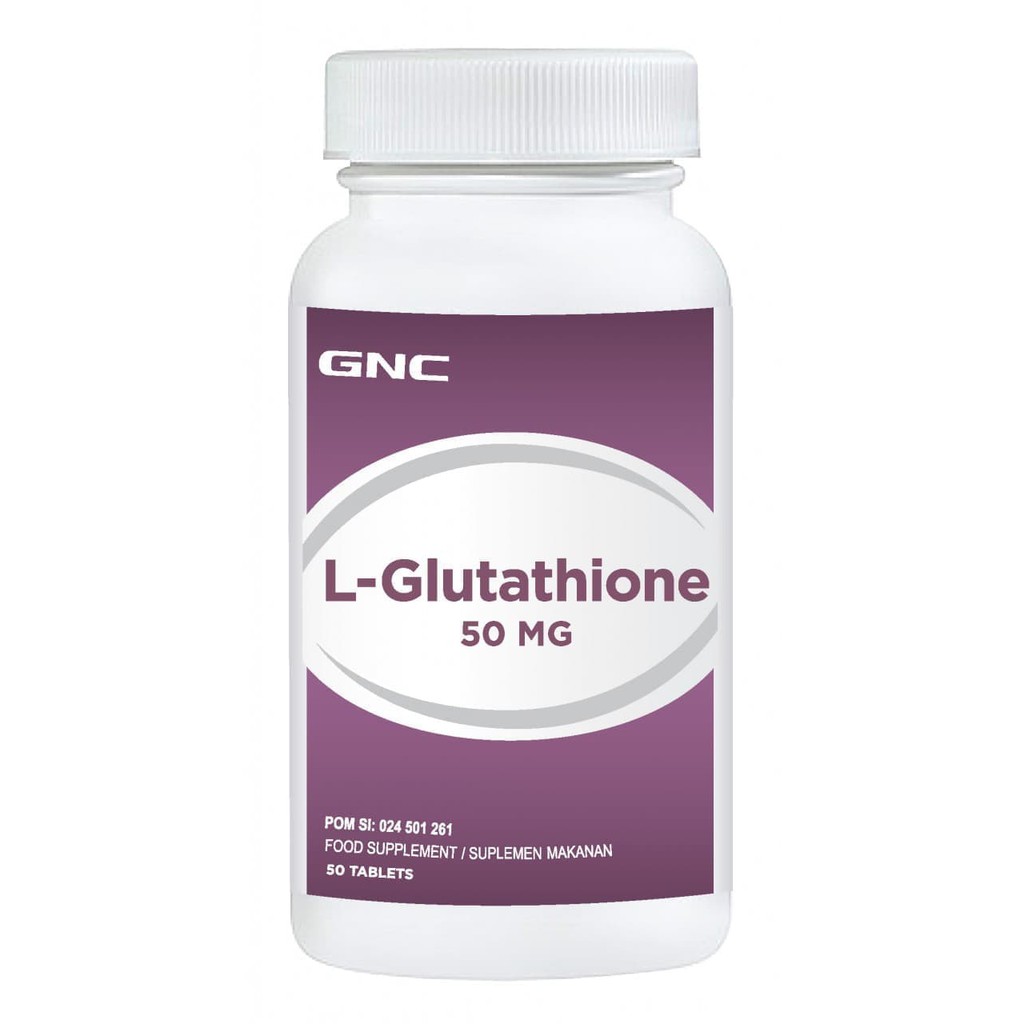 GNC L-Glutathione - 50 tablet (010667) BPOM
