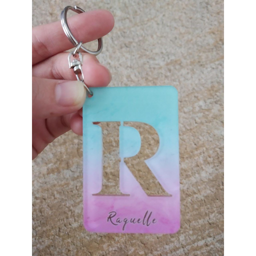 Gantungan Kunci Acrilic / Bag Tag Acrilic Custom