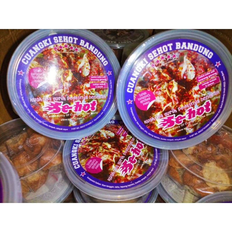 

cuanki instan / cuangki instan khas jajanan sunda /cuangki