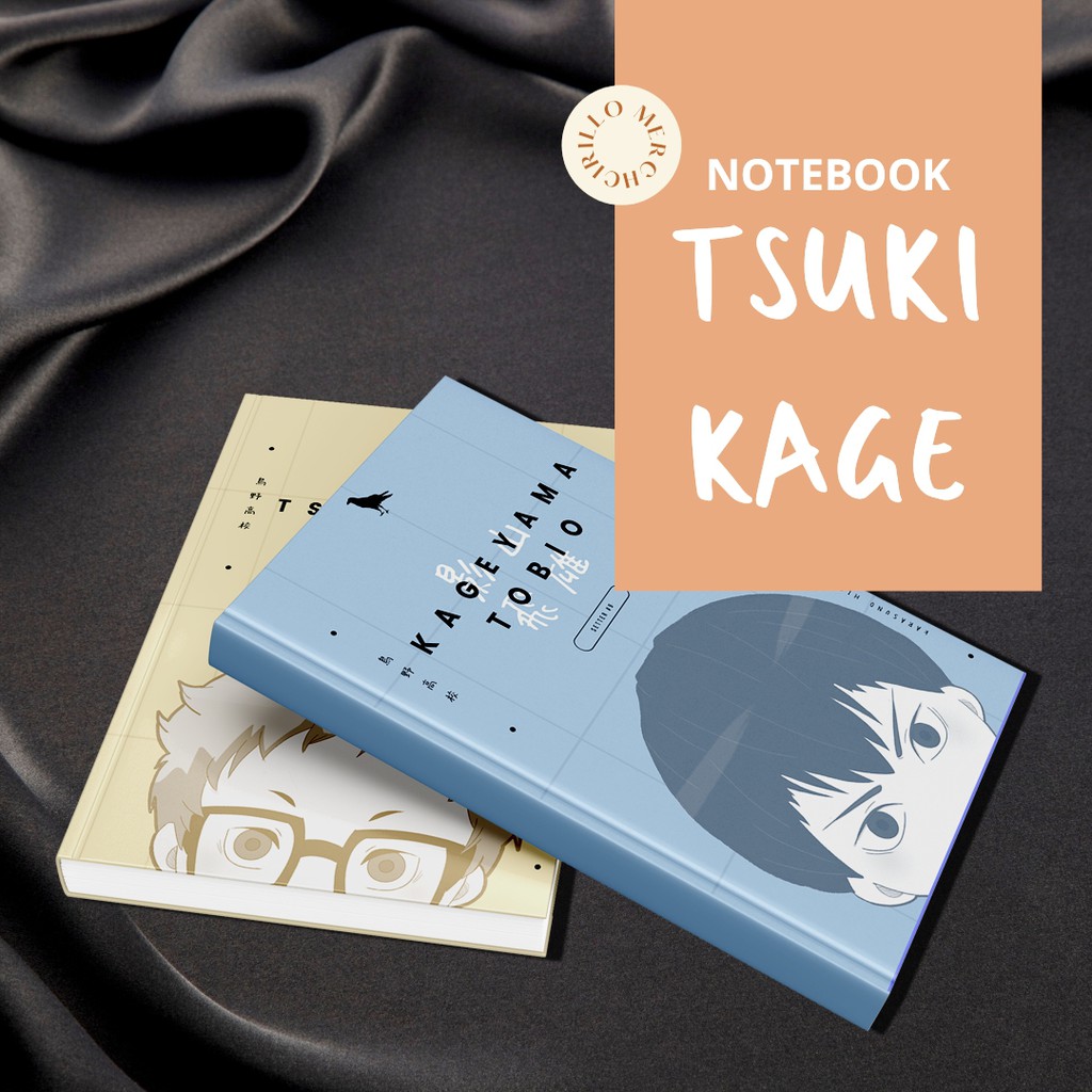 

Notebook Haikyuu TsukiKage Series