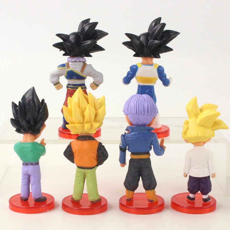 Figure Dragon Ball Z WCF Vegeta Goku DBZ set 6 pcs