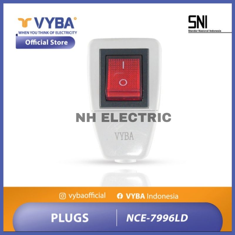 Steker Lampu Vyba - Steker On/Off Vyba - Steker Saklar Vyba