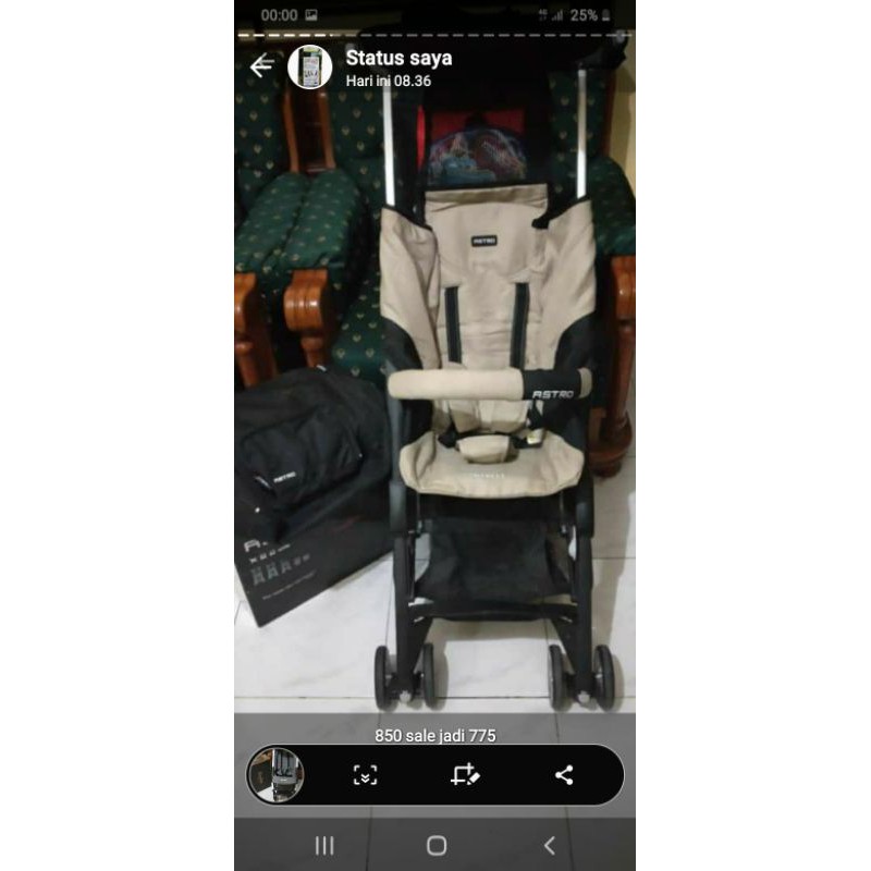 stroller babyelle astro