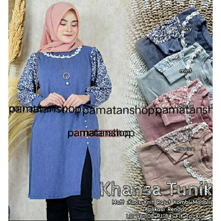 tunik kekinian / tunik import /tunik terbaru 2022/tunik by fanilla/ atasan wanita/blus wanita / tuni