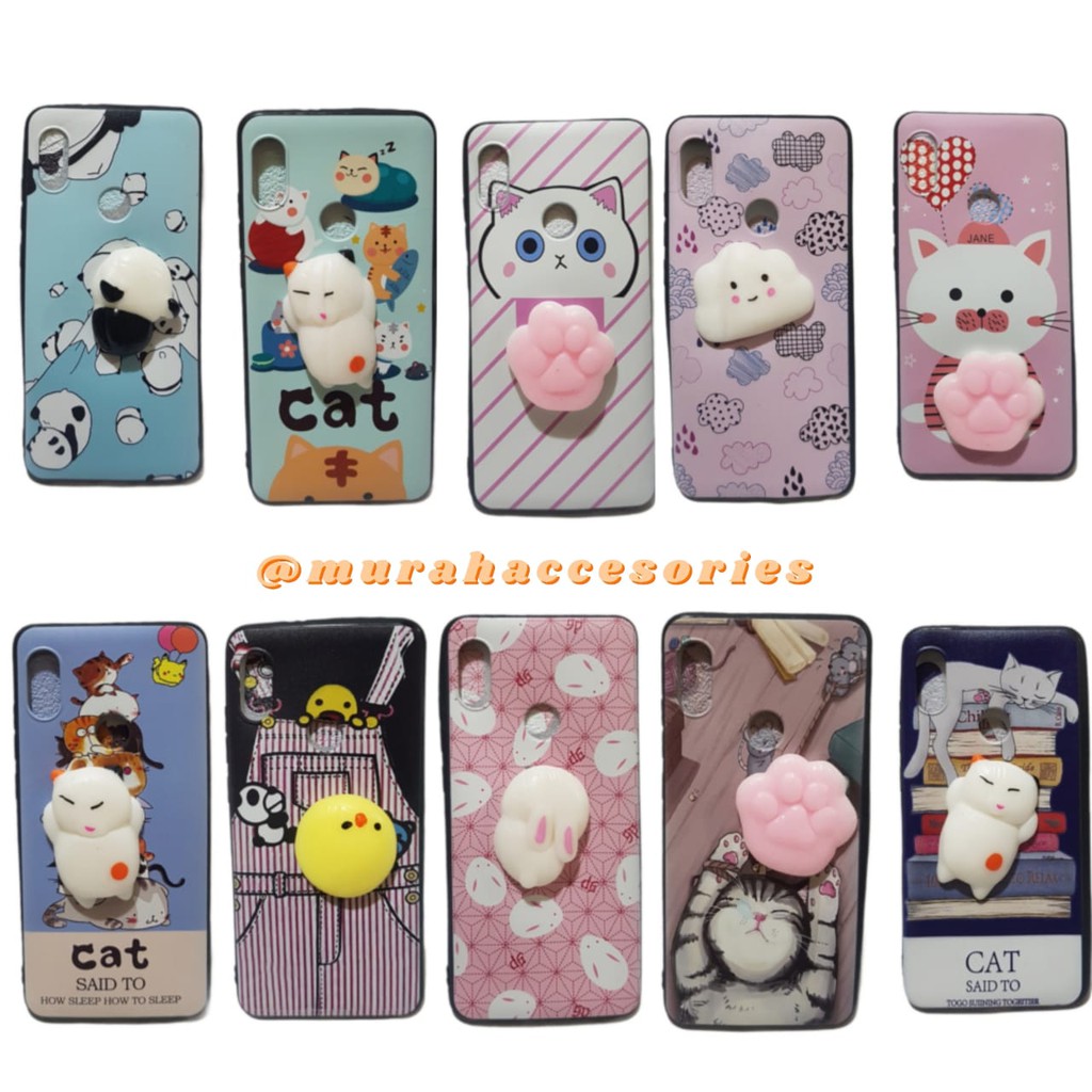 CASE GAMBAR BONEKA TIMBUL SQUISY SAMSUNG J3PRO2017 J4 J4+ J5PRO J5P