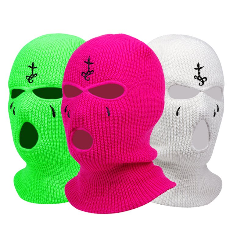 Tactical CS Balaclava Three-hole Ski Mask Tactical Mask Full Face Mask Winter Hat Party Mask Limit00