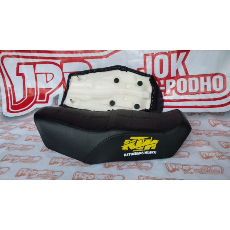 JOK KING KTM KATIMBANG  PLAKU-jok rx king ktm katimbang plaku-Jok rx king ktm hitam