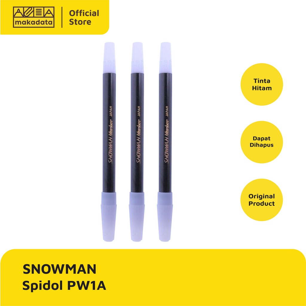 

SPIDOL KECIL SNOWMAN PW 1 WARNA MURAH