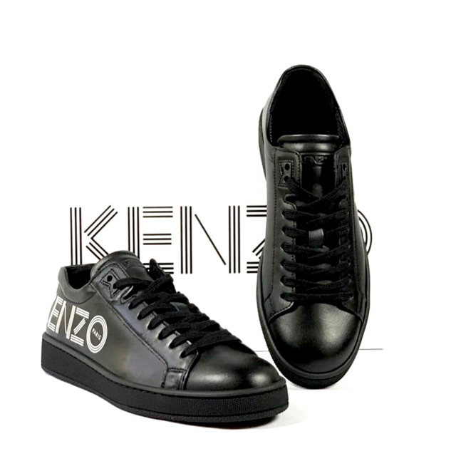 Kenzo Original-Sepatu Sneakers Kenzo Black Unisex