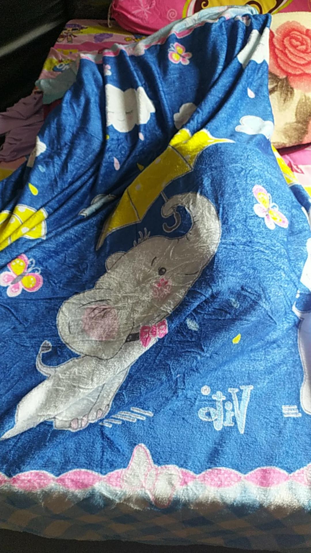 Ww Selimut Vito - Sutra Rotary - Pilihan Motif - 160x200 - Bulu Halus