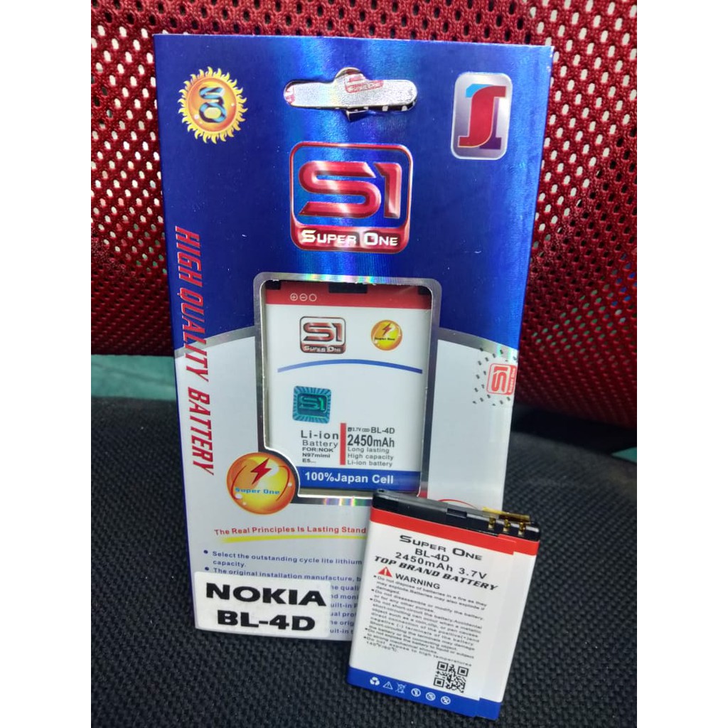 Batre Baterai Double Power Superone Nokia BL - 4D 702T E5-00/ E7-00 N8-00 N950