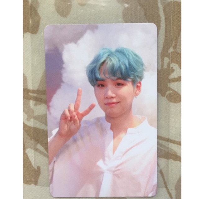 BTS Photocard/pc Memories of 2017 Suga (Yoongi)