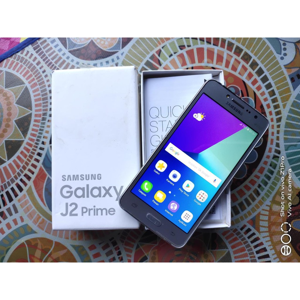 HANDPHONE SAMSUNG J2 PRIME FULLSET NO HF SECOND SEKEN BEKAS MURAH