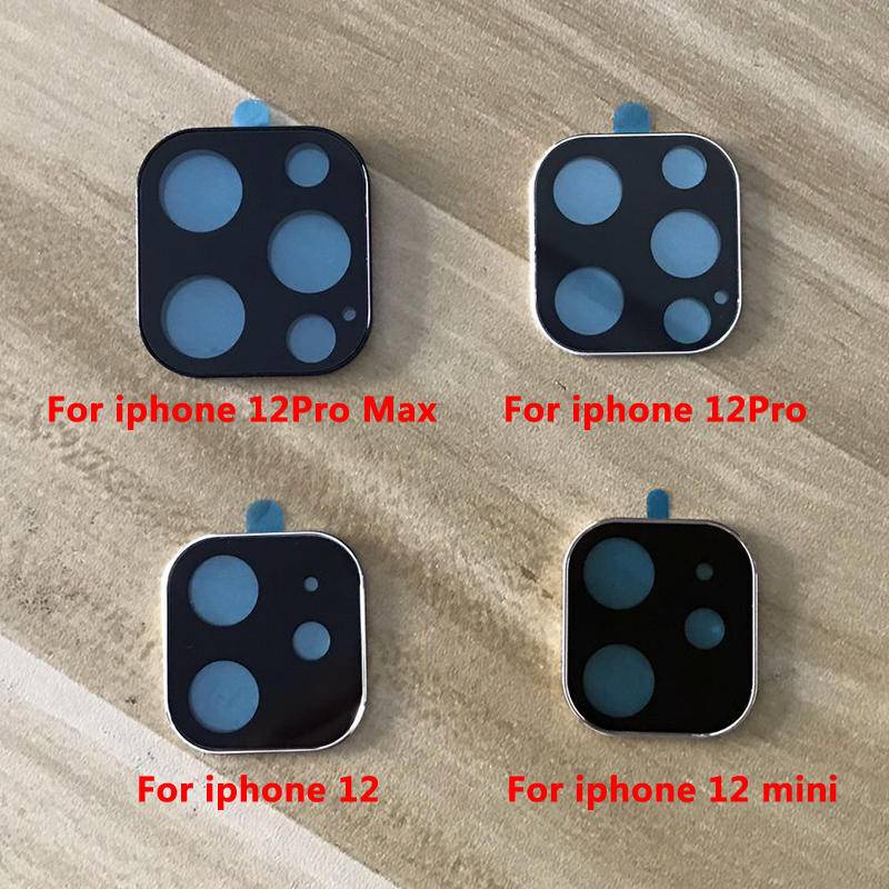 Film Pelindung Lensa Kamera Belakang Anti Gores Bahan Titanium alloy Untuk iphone 12 Pro Max Mini