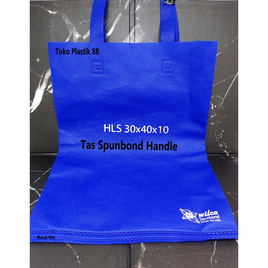 

[1 pcs] Goodie Bag | Tas Spunbond | Tali HLS 30x40x8. HLS3040