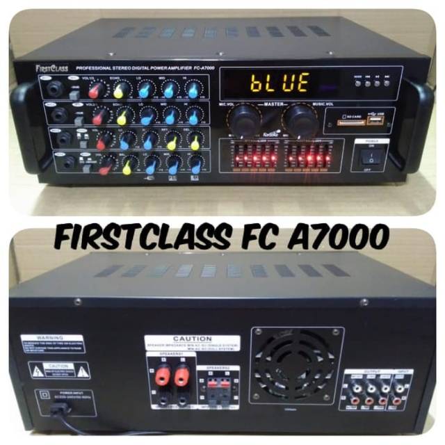 POWER AMPLIFIER FIRSTCLASS FC A7000