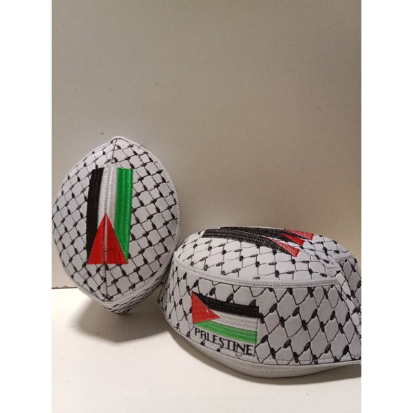 songkok bordir palestine / songkok dewasa bordir