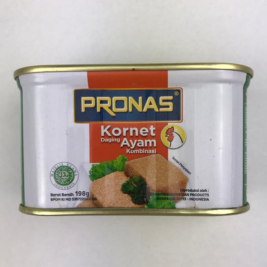 PRONAS KORNET DAGING AYAM KOMBINASI 198g