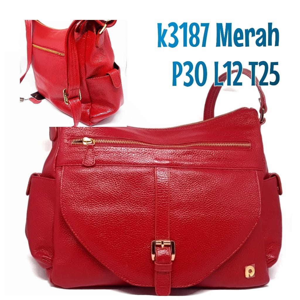 Tas Papillon Original K3187 Merah