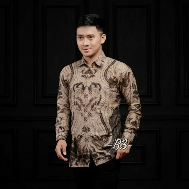 KEMEJA LENGAN PANJANG MODEL BATIK TERBARU MASAKINI