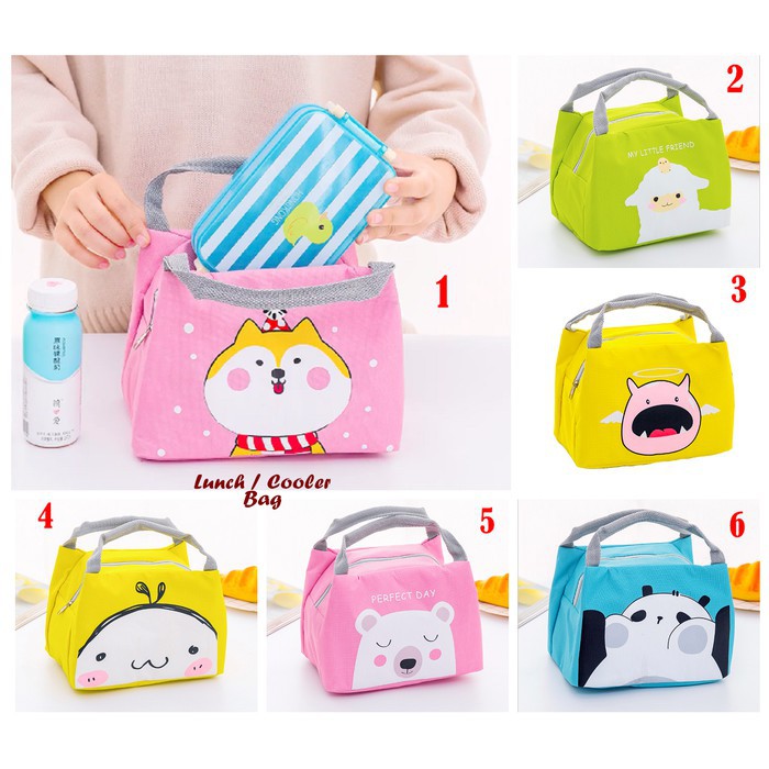 Tas Bekal Anak Karakter Hewan Lucu - Cooler Bag Lunch Caracter Animal