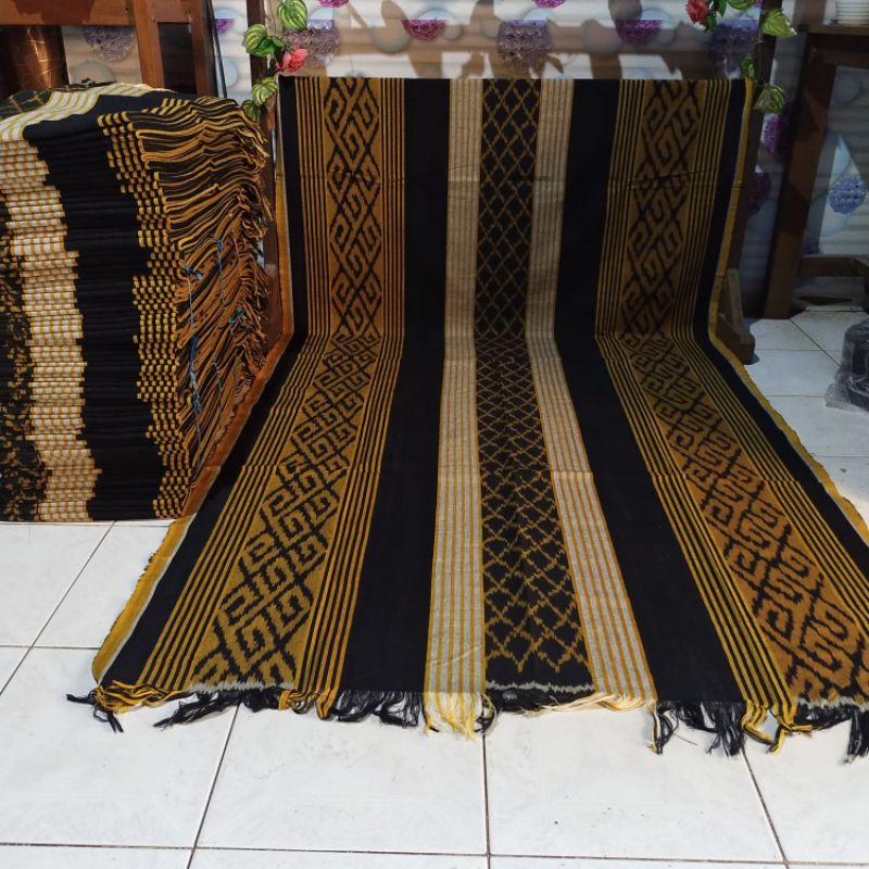 Kain tenun ikat ATBM / Kain tenun etnik / Bahan baju tenun