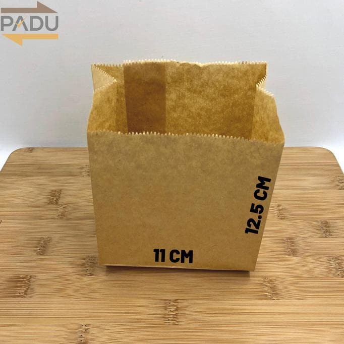 

✨ BISA COD ✨ TERMURAH PAPER BAG / KANTONG KERTAS (S+) - KANTONG ROTI / FRIED