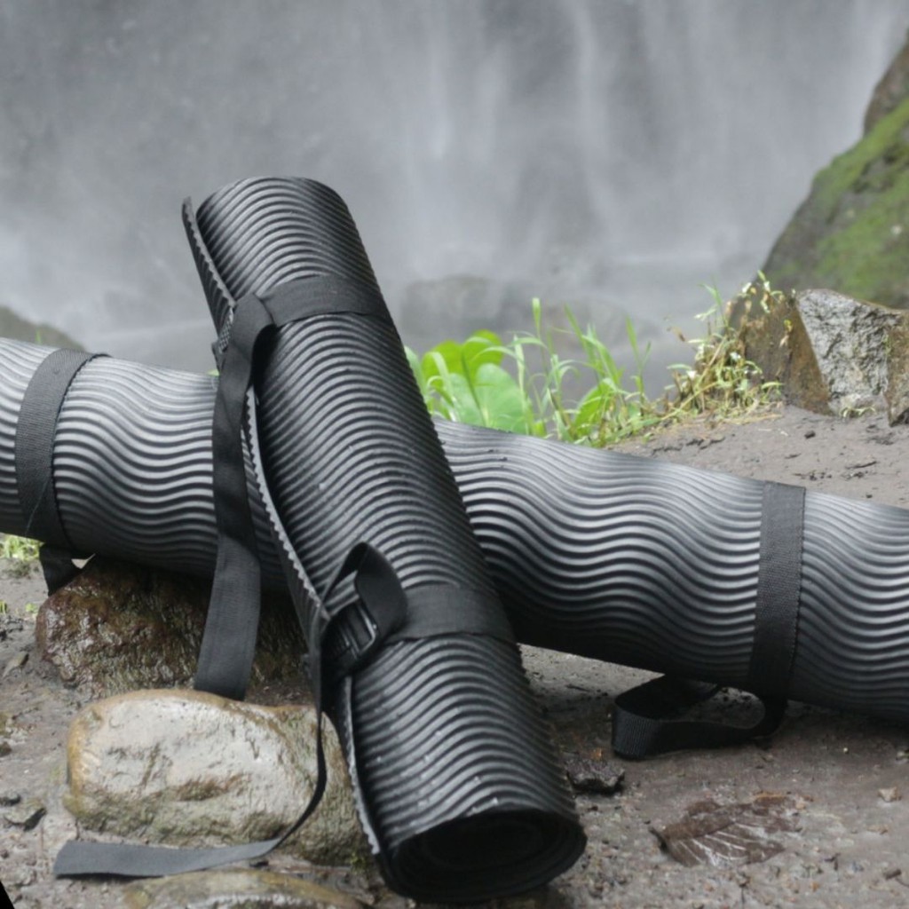 Matras Camping Outdoor 120 CM X 40 CM  Matras Olahraga  Alas Yoga Karpet Senam Yoga Tebal-6