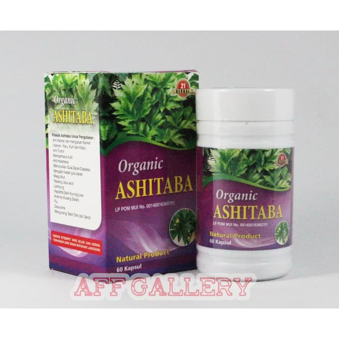 New Trend Organic Ashitaba (Seledri Jepang) 60 Kapsul Herbal 21 Sale