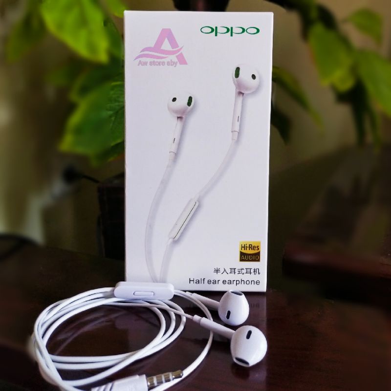 [A5S] Earphone oppo Hi-Res Bass Stereo Headset oppo A71 A83 A37 A39 A3S F1 F1+ F3 F5 F7 F9