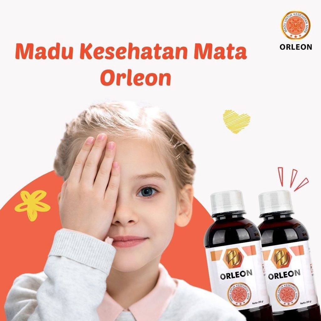 (BISA COD GRAB/GOJEK) MADU ORLEON MADU HERBAL UNTUK MENGOBATI DAN MENJAGA KESEHATAN MATA MINUS DAN KATARAK