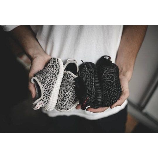 Sepatu Casual Anak Kids Adidas Yeezy YZY Yezzy Boost Premium Vietnam - WhiteTurtledove, 31