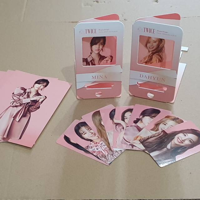 Jual TWICE JAPAN ALBUM BENEFIT PHOTOCARD / PC / SMARTPHONE STANDING ...